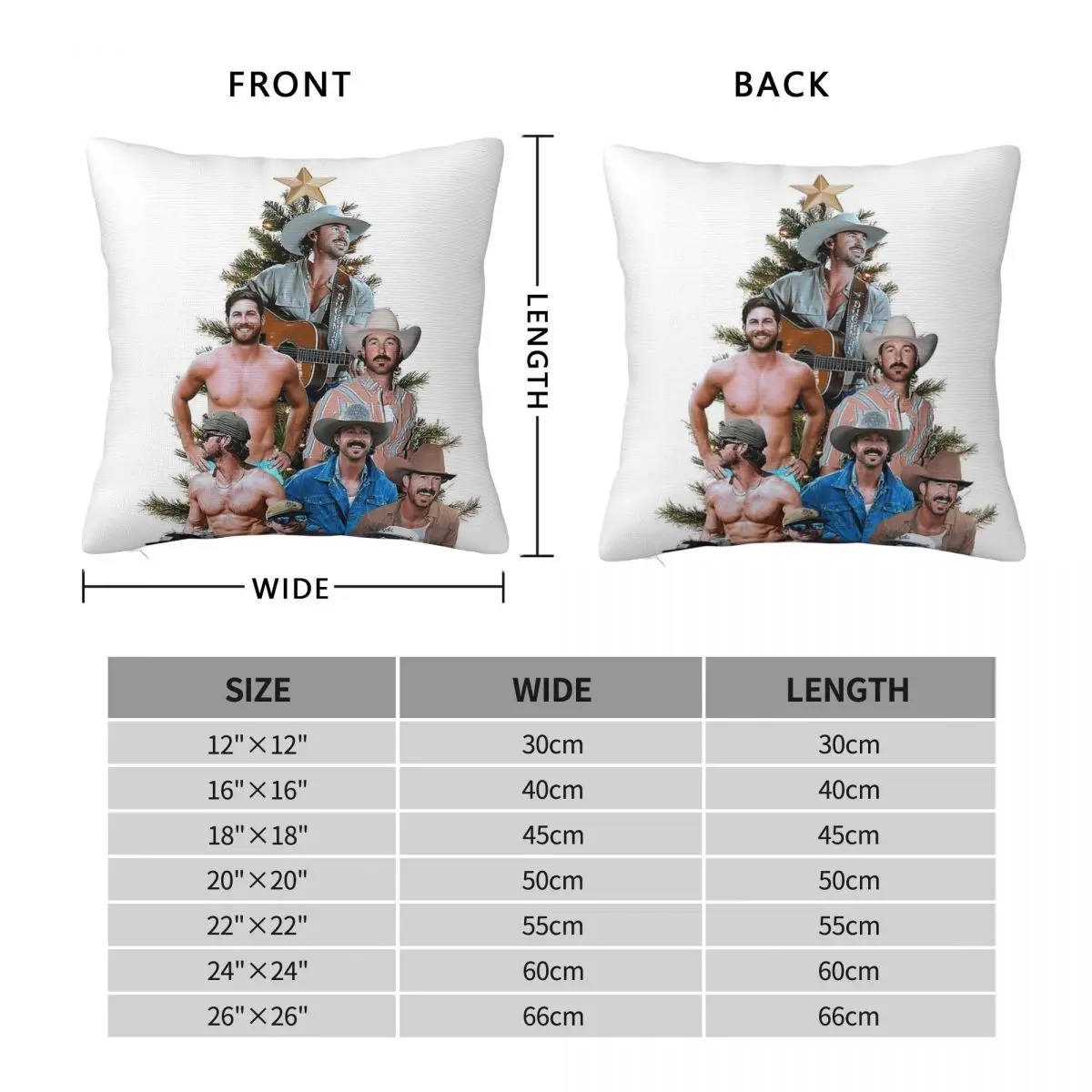 Merry Christmas Riley Green Square Pillowcase Polyester Linen Velvet Pattern Zip Decor Home Cushion Cover