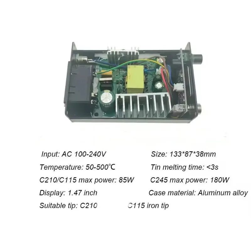 Portable Intelligent S210 75W Universal 115 Auto Sleep Quick heating JBC Soldering Station