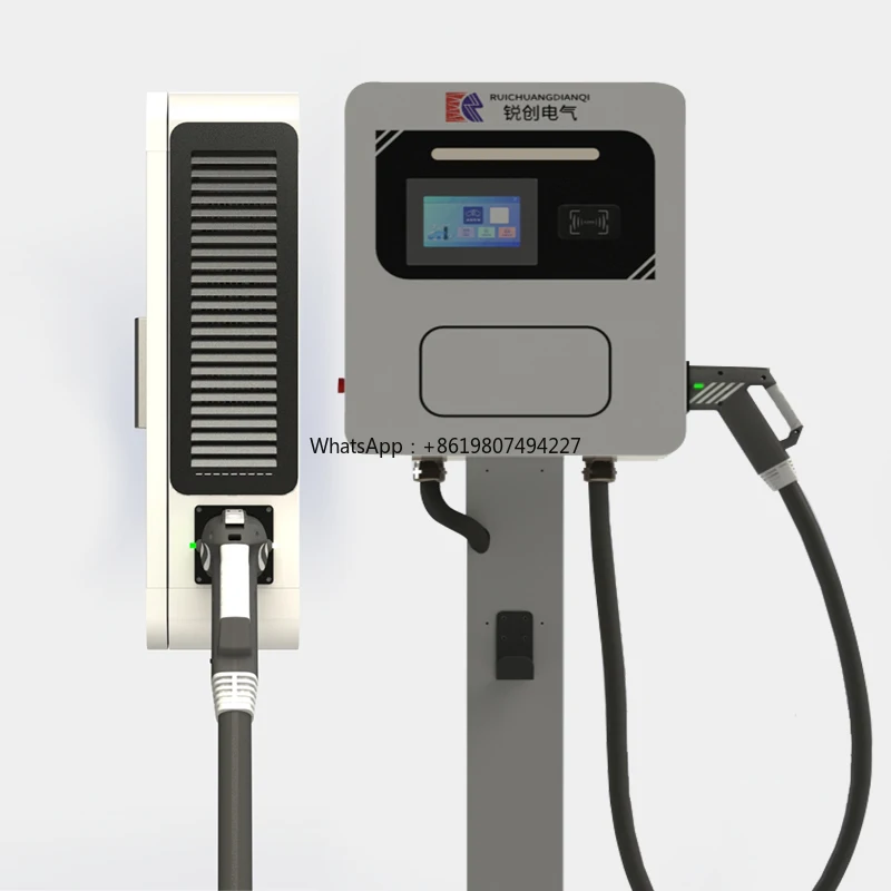 High Power 40kw Ccs2 Wall-box Ev Dc Fast Charger Charging Station Ccs2 Ccs1 Chademo Gbt