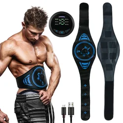 EMS Electrical Muscle Stimulation Electric Muscle Toner Abdominal Toning Belt Portable Fitness Ab Trainer Body Shaping Workout