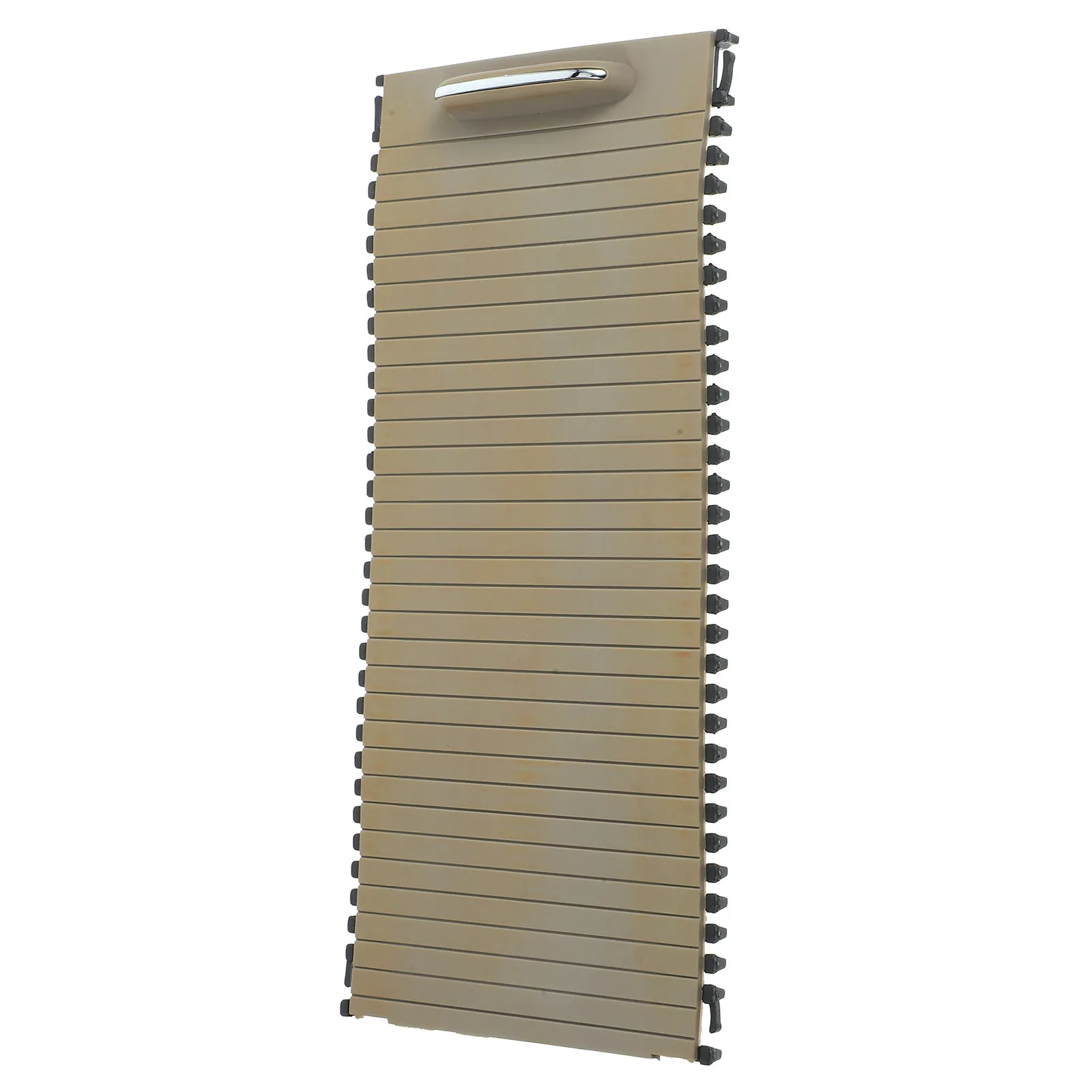 

Car Console Cup Holder Sliding Cover Sturdy Center Console Blind Slide Roller Water Cup Rack Car Interior Supplies