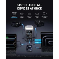 Anker SOLIX C300 DC Power Bank Station 288Wh Portable Power Station 90000mAh Battery 300W Solar Generator for Camping Traveling