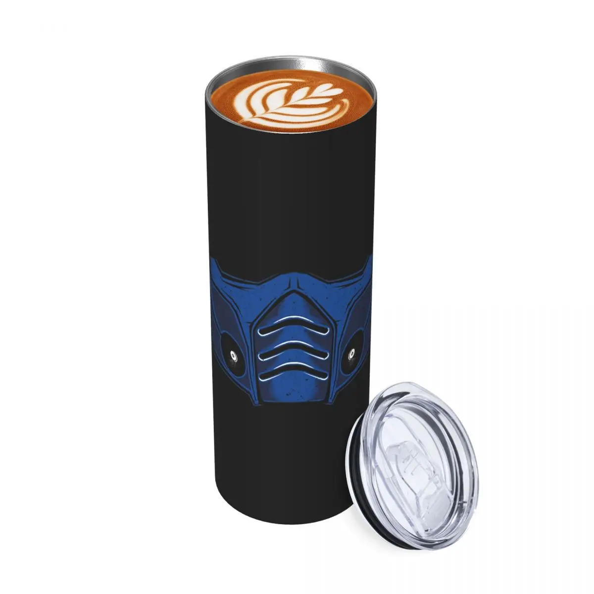 

Mortal Kombat Sub-Zero Stainless Steel Tumbler Vacuum Insulated Mug Thermal Cold Bottle Straw With Lid 20oz