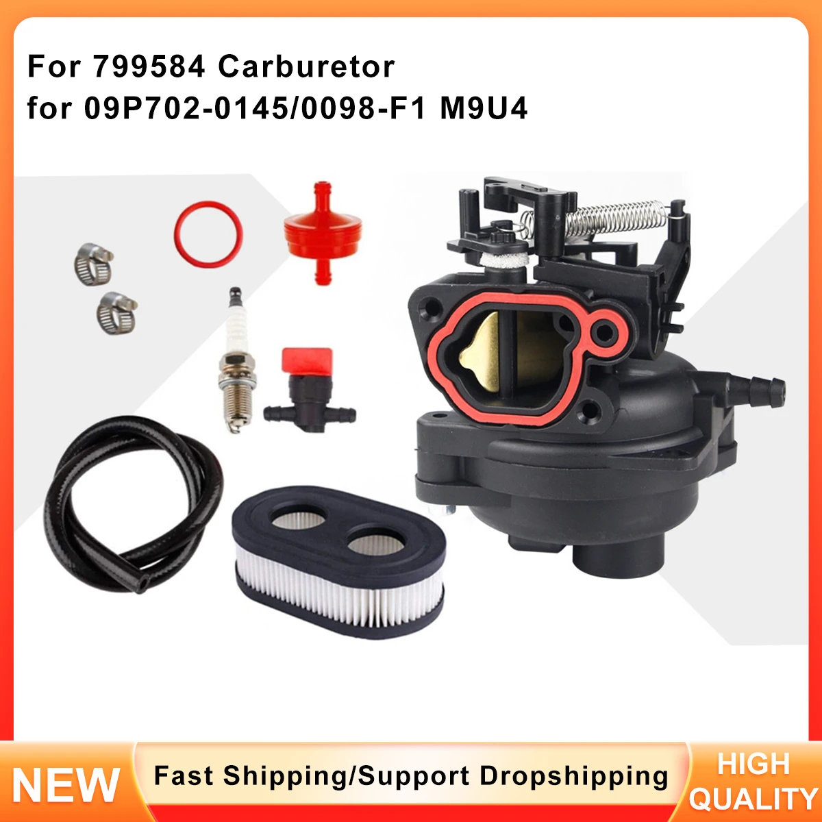 

Carburetor Repair Kit for M220 & 725EX Trimmer, Replaces Parts 799584 799583 796584 591109 594058