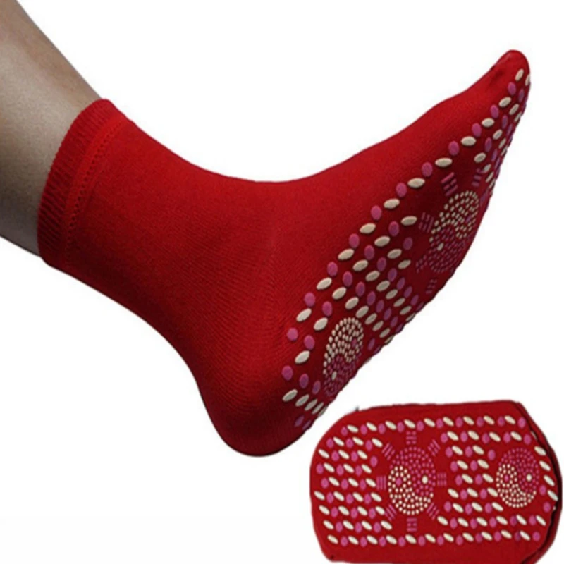 Unisex Magnetic Socks Self-Heating Health Care Socks Tourmaline Magnetic Therapy Comfortable And Breathable Foot Massager Warm