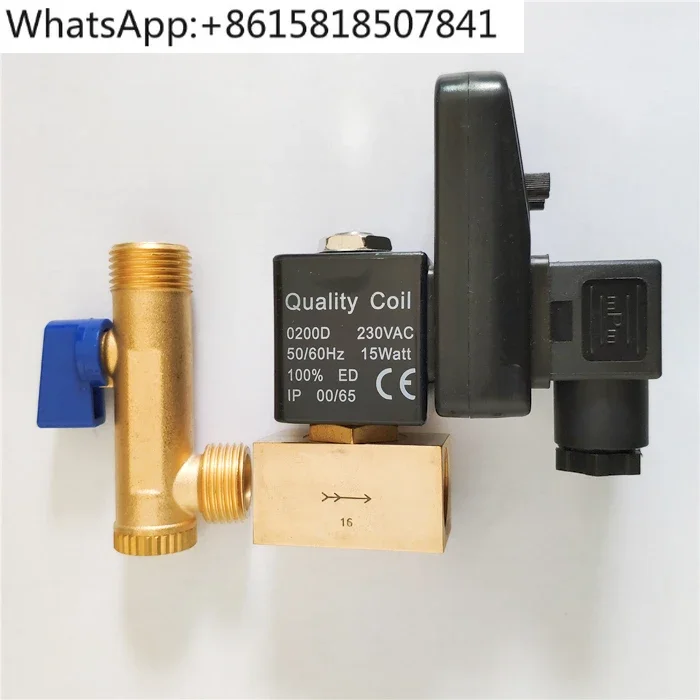 0200D 15W drain valve air compressor cold dryer gas storage tank electronic drain valve timing drain valve split type