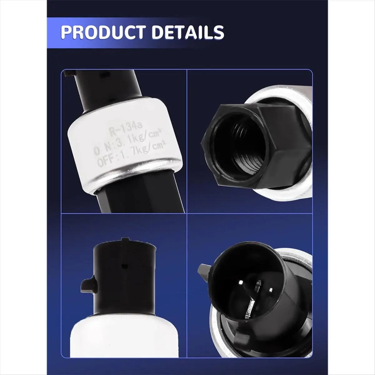 DT57 LATEST MODEL AC Pressure Switch Sensor Replacement Part Number SW 2962C 152962 52466358 Air Conditioning Refrigerant Pressu