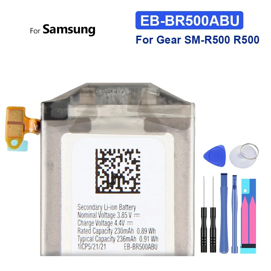 236mAh-340mAh Battery EB-BR840ABY EB-BR500ABU EB-BR720ABE For Samsung Galaxy Gear Active SM-R500 Watch 3 45MM S2 Classic R732