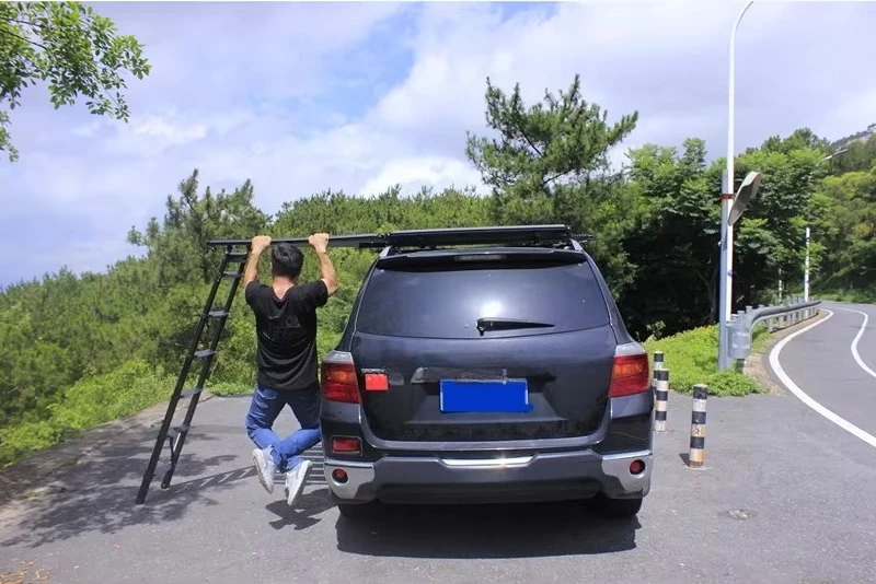 Multi-purpose Ultrathin Car Roof Top Tent Base Frame, Can Add Tent Car Roof Luggage Rack Camping Roof Top Tent Accessories