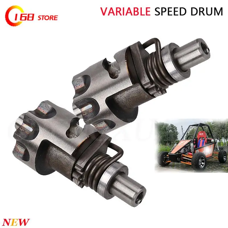 GY6 Engine Parts Transmission Drum for Four-Wheel Carding ATV 150-200CC Gear Shaft