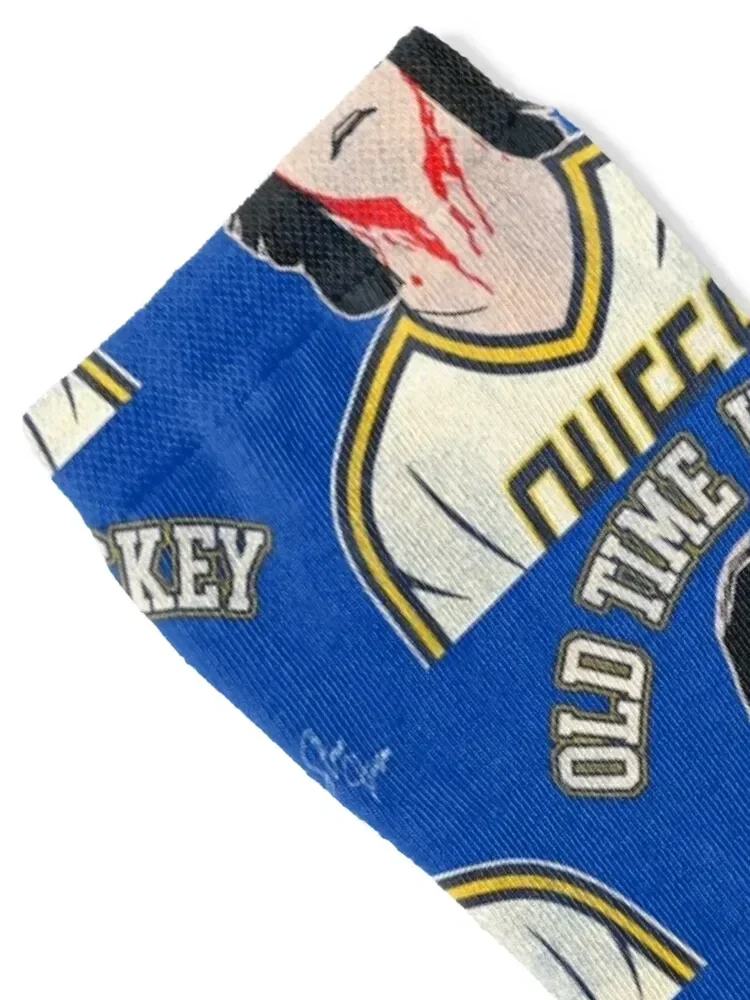 Old Time Hockey --- Steve Hanson Quote Socks short new in's Men's Socks Female Men's