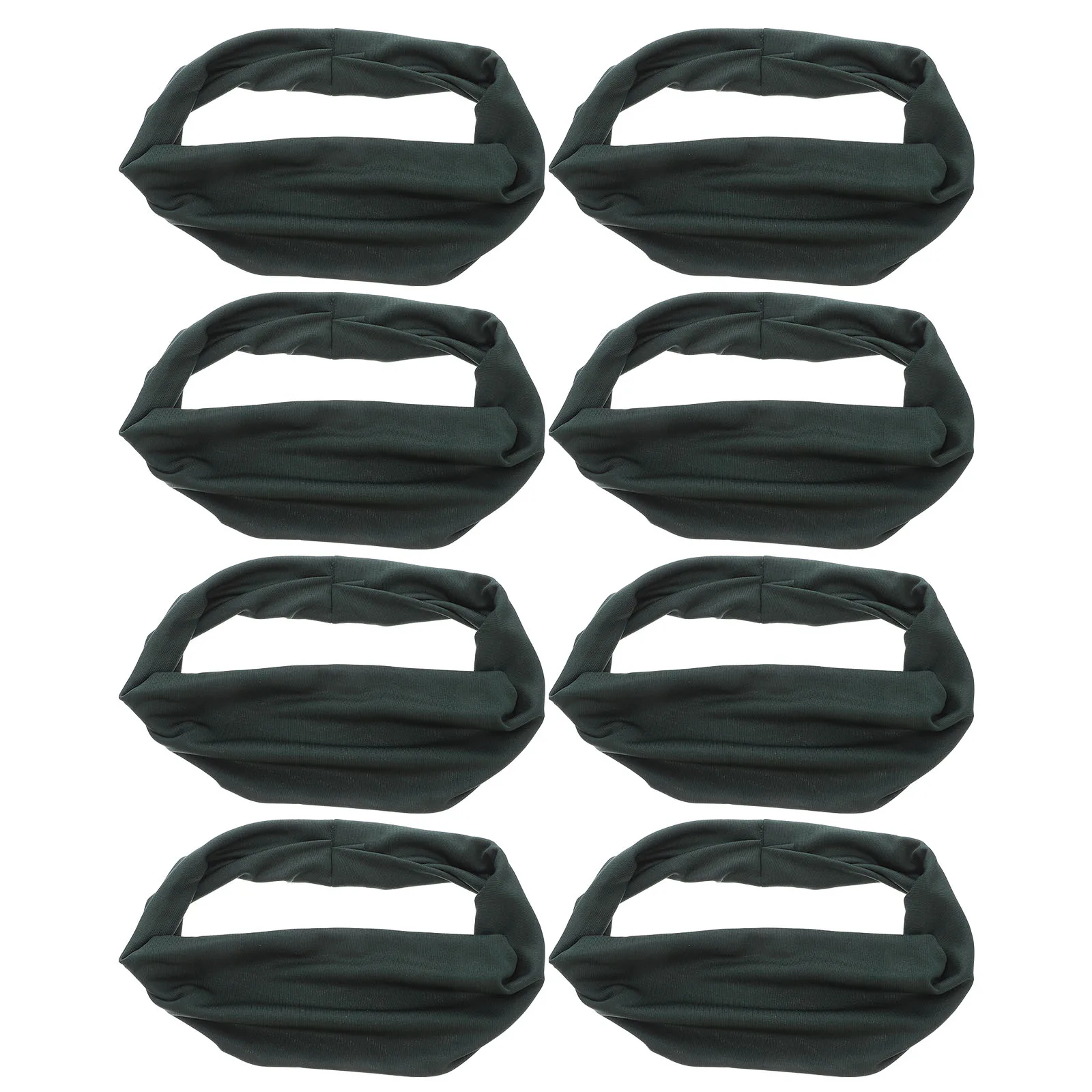 

8Pcs Sports Headbands Breathable Elastic Non Slip Sweat Absorbing Fitness Running Yoga Workout Headband for Women