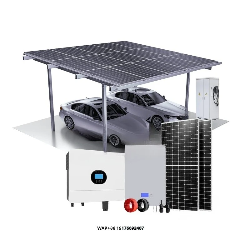 Europe Hot Sale Complete Solar Energy System 10KW to 50KW Ground Mounting Solar Panel Carport