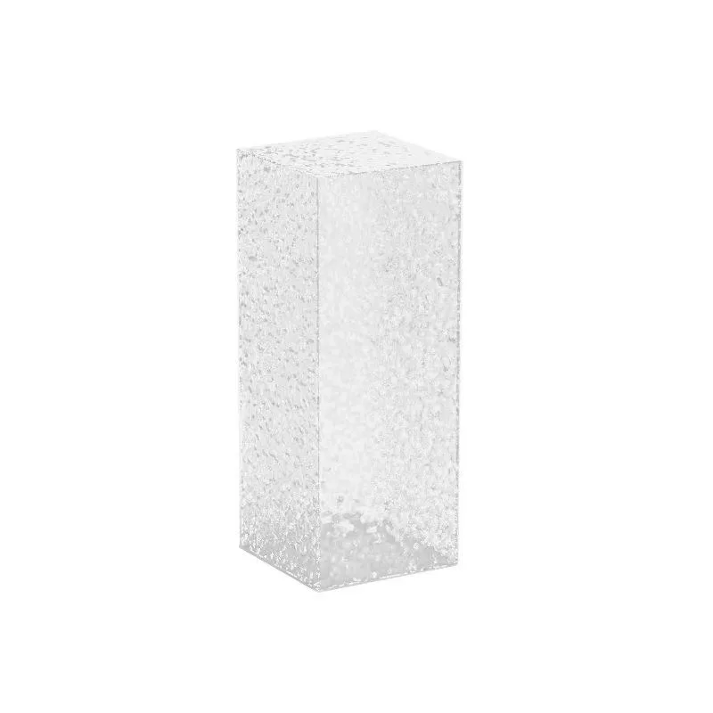 

Acrylic stone pattern, any box base, transparent platform, exhibition hall, art ornament, simple display stand