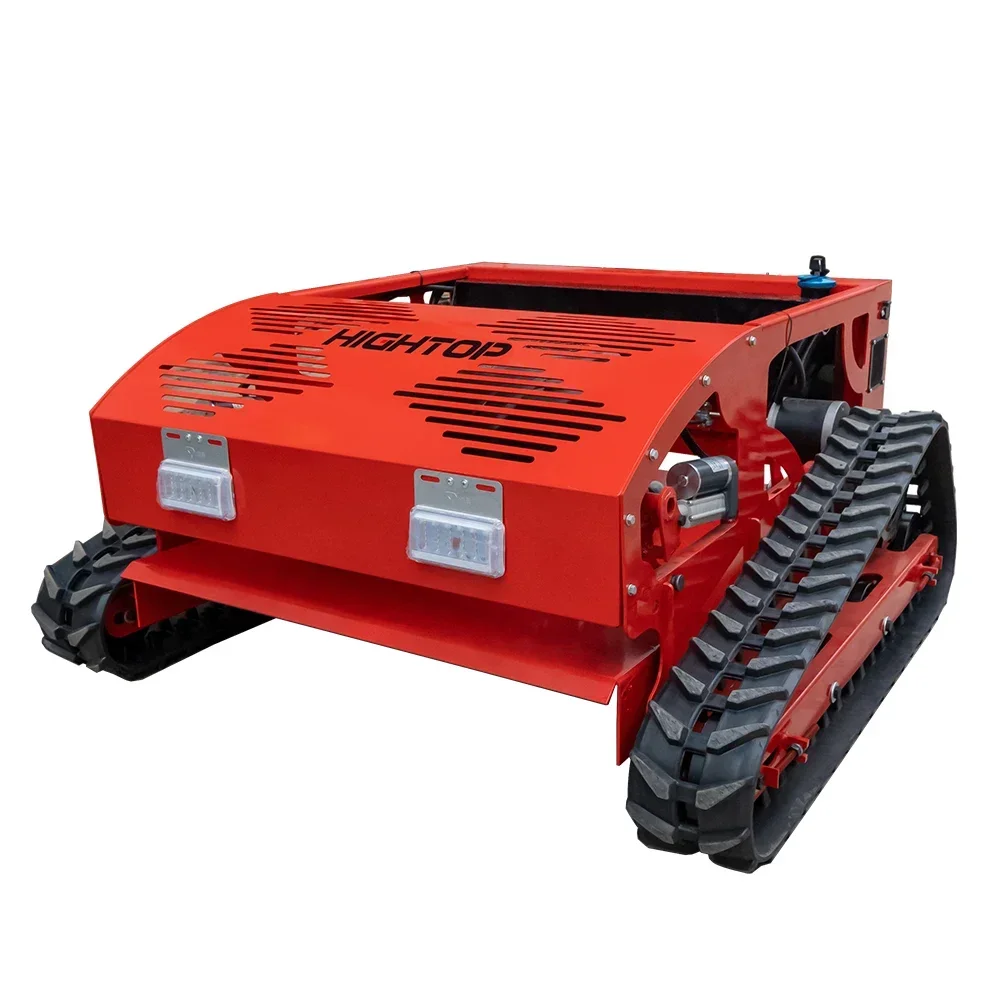 

Rotary Mowers MK1000 rubber crawler robot Gasoline Self Propelled Garden remote control Lawn Mower for sale