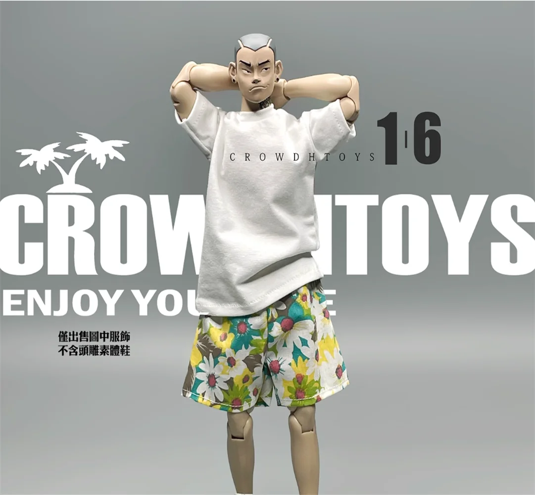 

Snail CROWDHTOYS 1/6 Male Trendy Short Sleeves Underpants Shorts Model Toy Gift Fit 12'' Doll Body In Stock