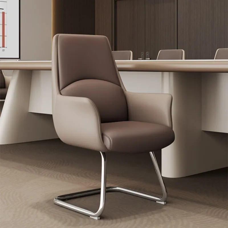 Office Boss Lifting Comfortable Sedentary Simple Meeting Business Leather Live Home Study Computer