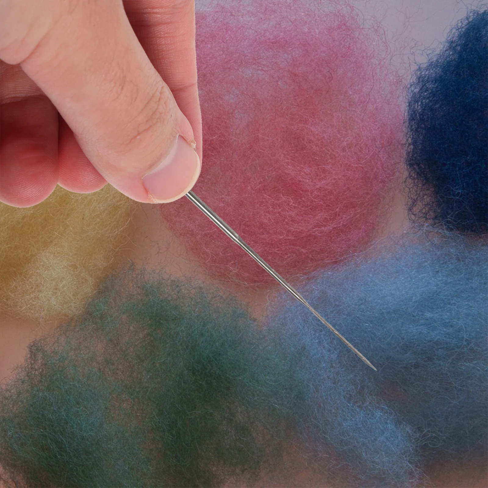 

1Set Needle Felting Kit DIY Punch Needles Starter Tools Set Wool Felt Needles Embroidery Craft Supplies for Adults Teens