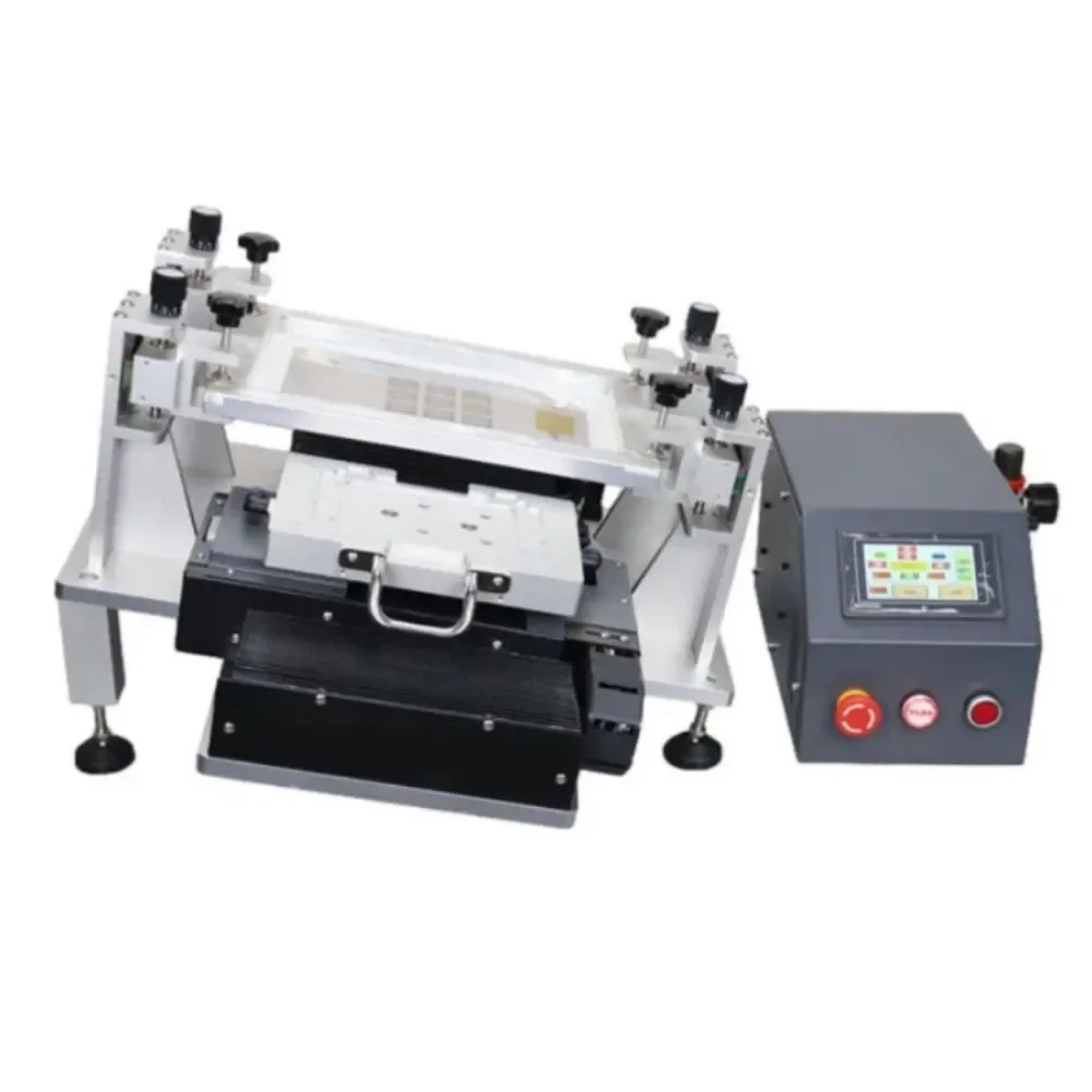 DEZ-ZQ1800 Semi-automatic High-Precision Reballing Machine For Laptop Phone Computer Mainboard Tcon leaded and lead-free IC Chip