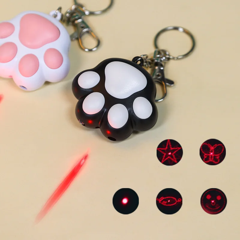Juguete láser interactivo recargable USB para gatos y gatitos - imagen 3