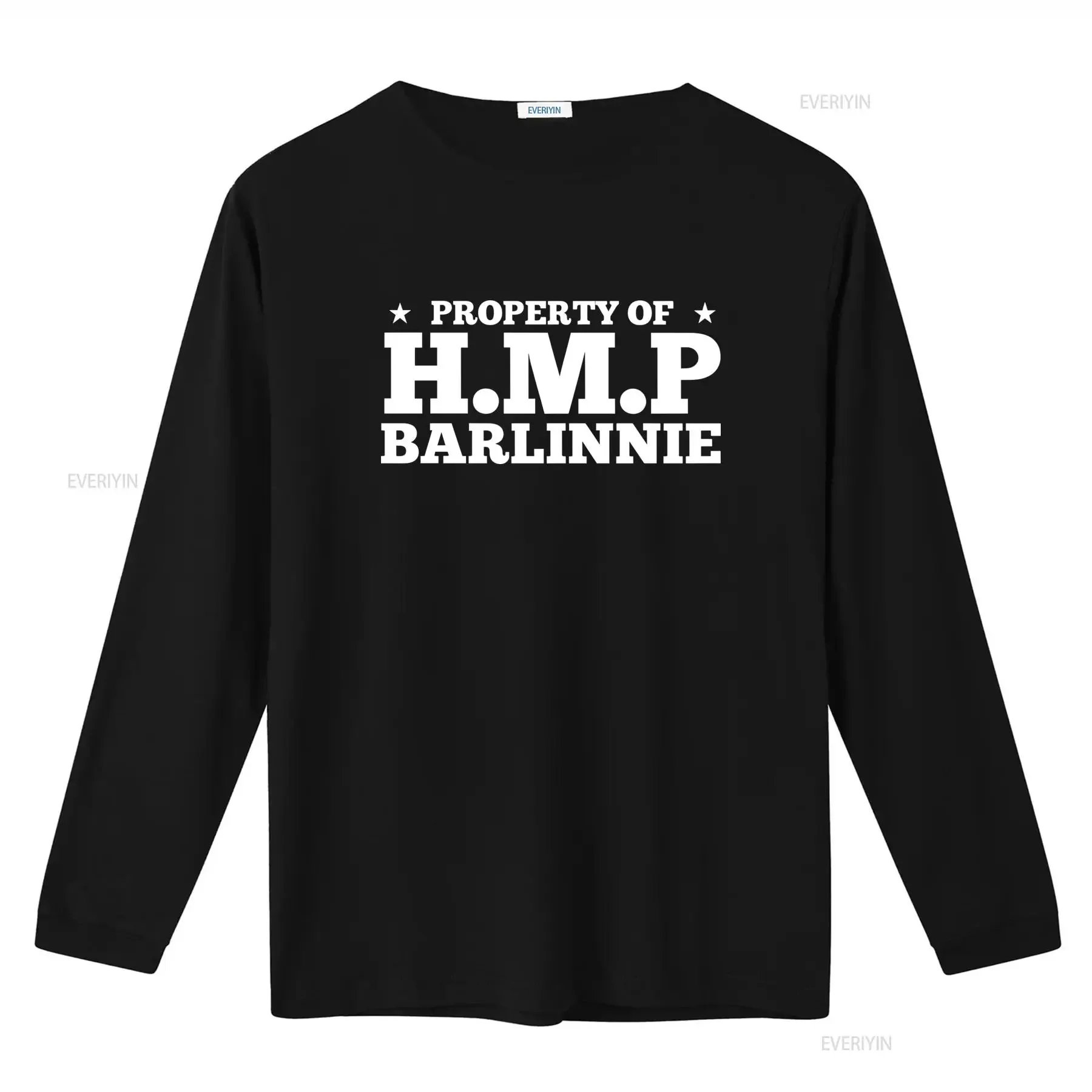 Glasgow Scotland Prison HMP Barlinnie Funny T Shirt vintage Washed graphic designer clothes Stretched Slightly Stylish Casual