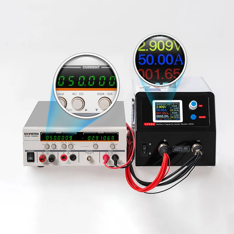 YPSDZ-0550 Lithium Battery Capacity Tester 18650 Discharge Instrument Car Battery Balancer Cyclic Aging