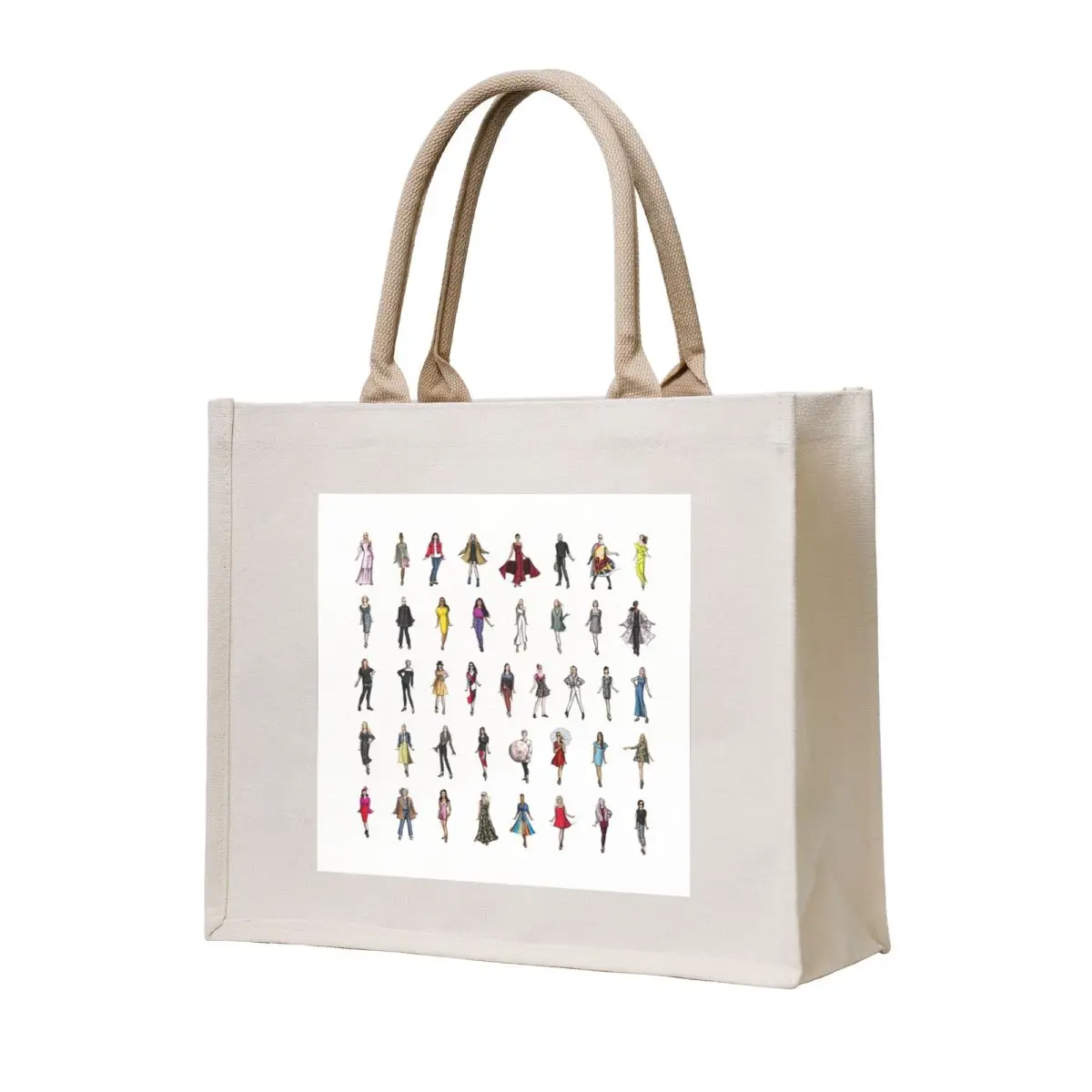 

41 over 40 Fierce Sketches Tote Bag canvas bags tote bag university cute pouch bag