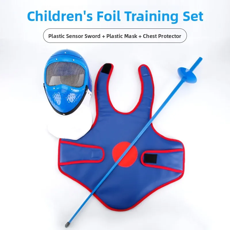 Children's Fencing Plastic Equipment Three-piece Set Training Kit Flying  Brand Sport Fitness Fans Goods E-commerce
