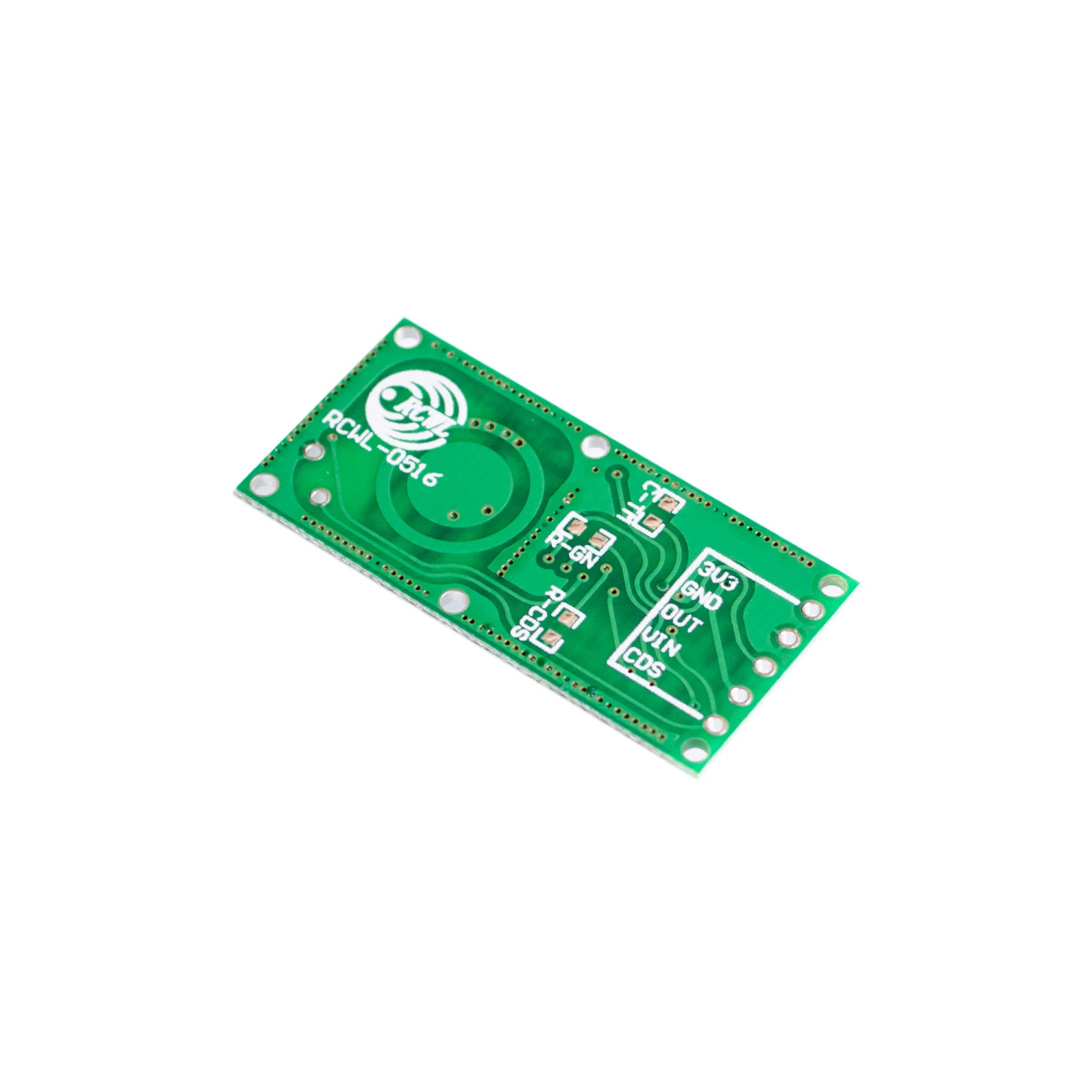 Módulo de sensor de radar de microondas, interruptor de inducción de cuerpo humano, sensor inteligente, 5 piezas, RCWL-0516