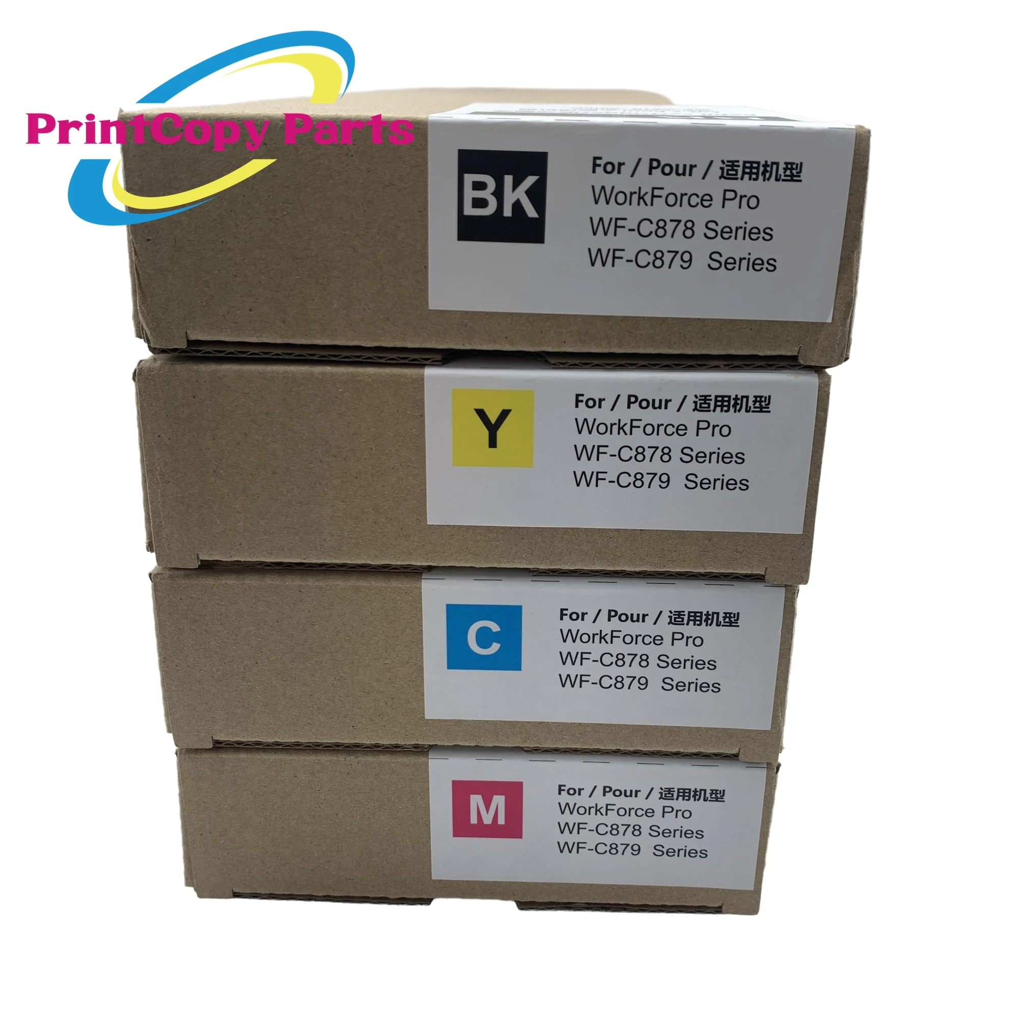 1Set T05B1 T05B2 T05B3 T05B4 T05A1 T05A2 T05A3 T05A4 Refillable Ink Cartridge for Epson WorkForce Pro WF-C878 WF-C879 Series