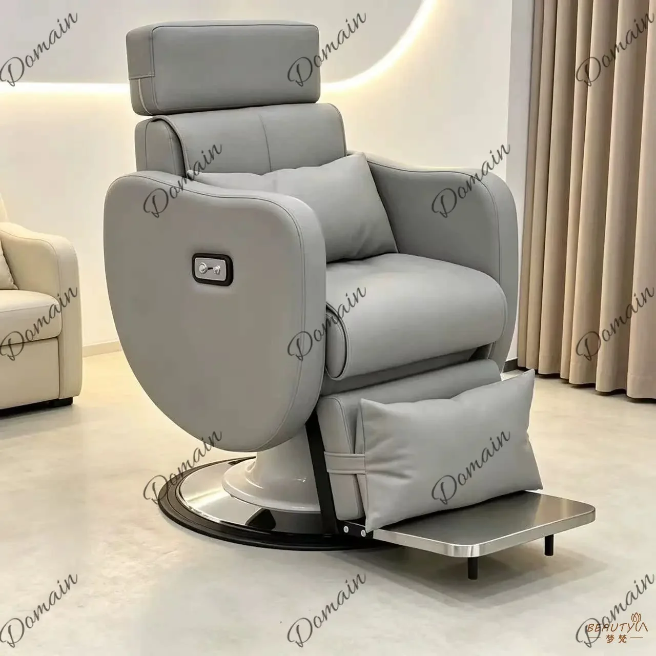 B46 High-end Electric Hair Chair Can Be Reclined Head Treatment Hair Salon Special Trim Hair Seat