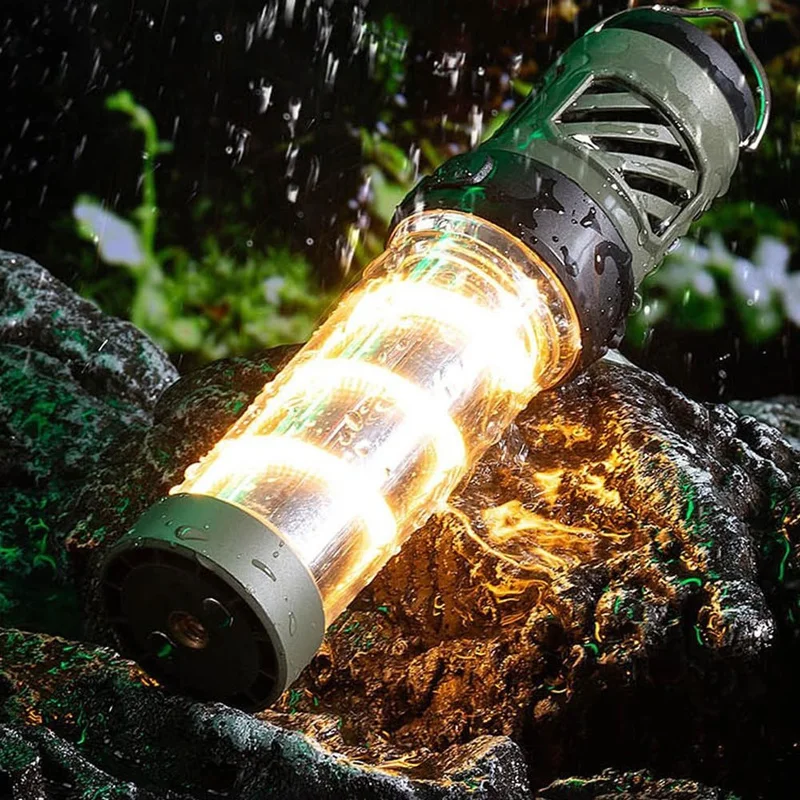 เครื่องไล่ยุงกลางแจ้งแบบพกพา lampu tenaga Surya แขวนเหมาะสำหรับสวนในบ้านตั้งแคมป์ปิกนิก