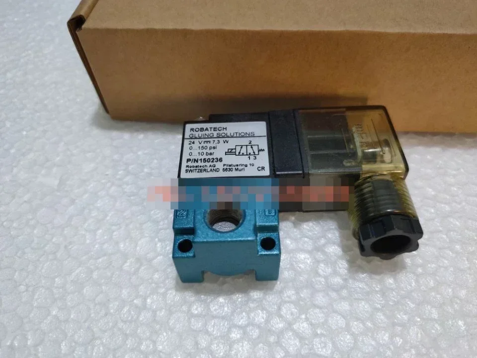 Robatech Válvula solenoide robusta P/N 150236   24V 7.3W