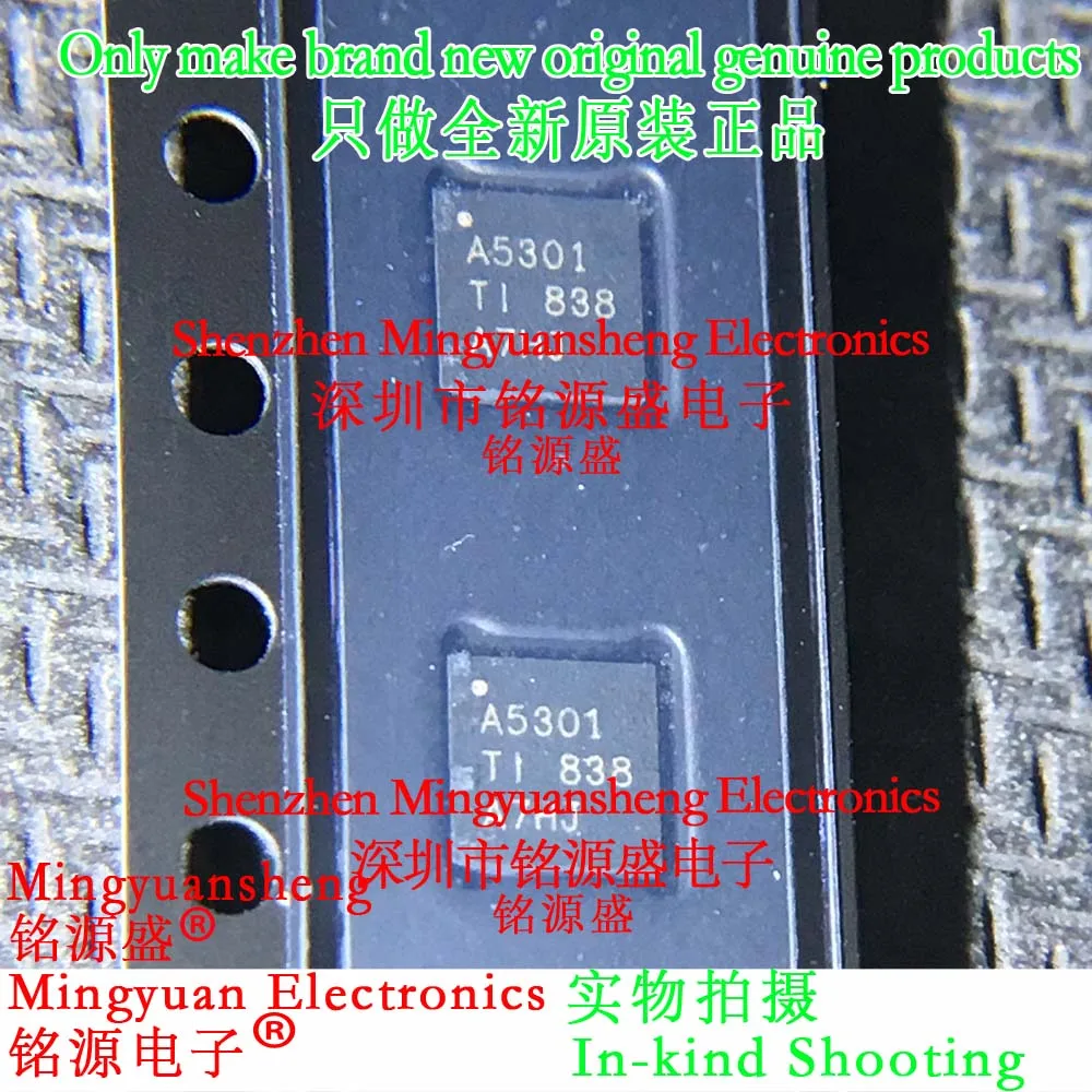 Mingyuan Sheng Brand New Original Genuine Tps7A5301Qrgrrq1 Tps7A5301 Silk Screen Printing Word Making A5301 Package Vqfn20 Low Voltage Difference Voltage Regulator Ic Chip