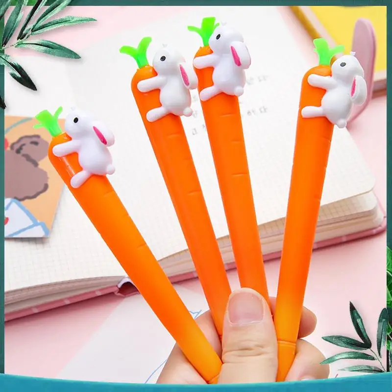 YSS-200X قلم حبر أرنب الجزرة ، هدية عيد الفصح حفلة عيد الفصح الديكور قلم حبر جاف لهدايا اللوازم المدرسية المكتبية #6