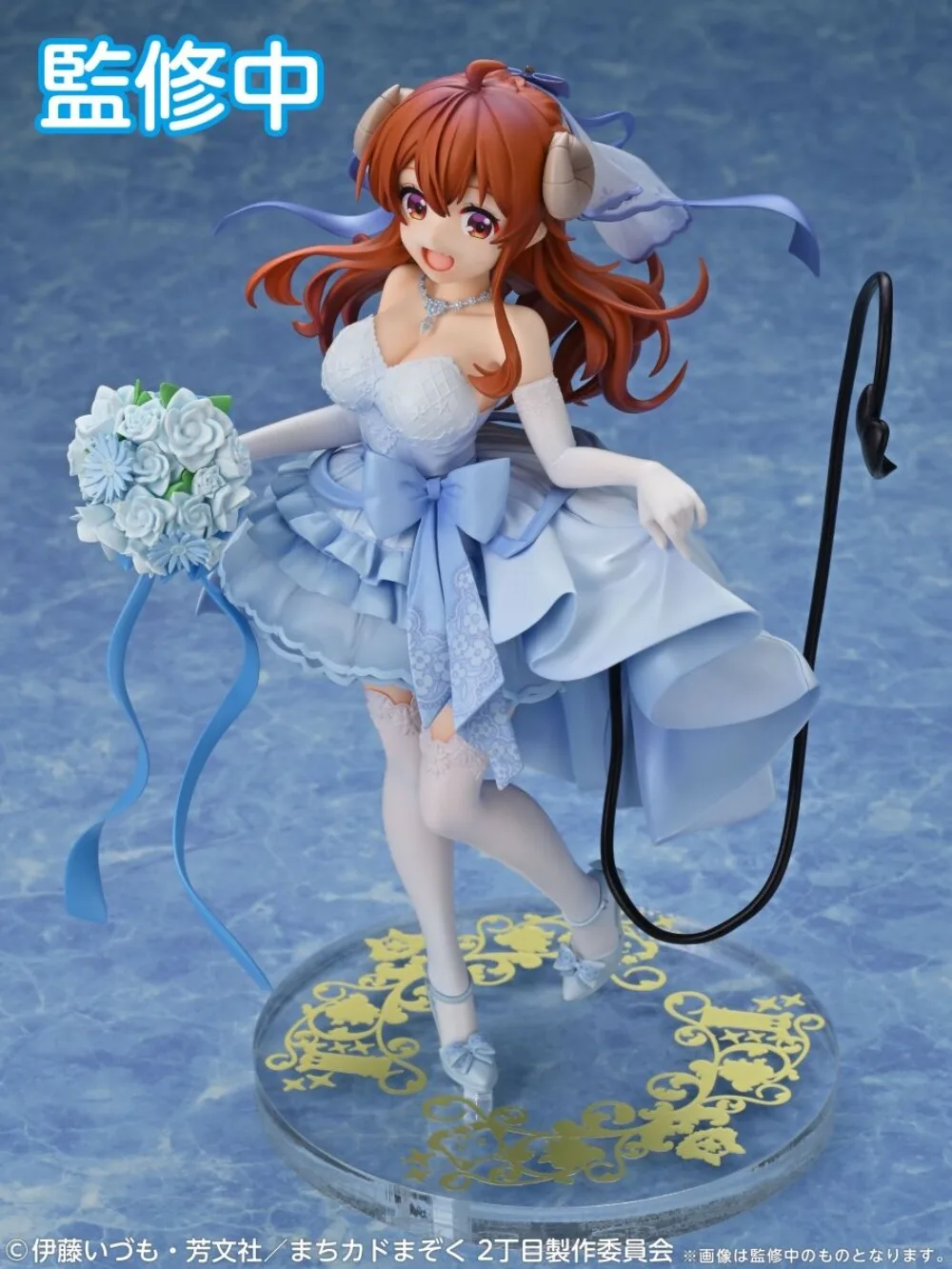 100% Original in Stock Medicos Entertainment Machikado Mazoku: 2-choume Yoshida Yuuko Wedding Ver. Collection Series