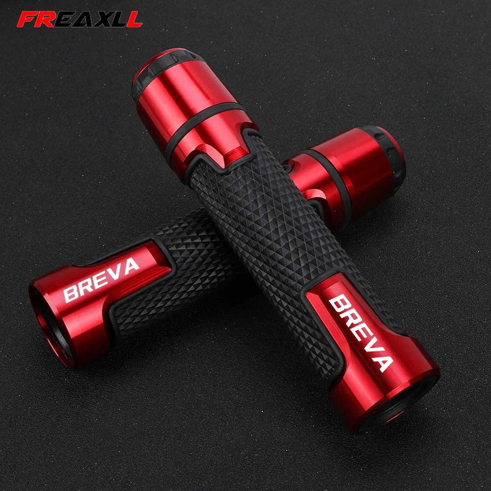 2025 para MOTO GUZZI BReva BREVA750 7/8 ''22MM empuñaduras de manillar CNC accesorios de motocicleta agarre de manillar antideslizante acelerador 1 par