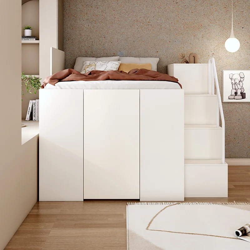 Multifunctional combination wardrobe integrated bed children go to bed wardrobe