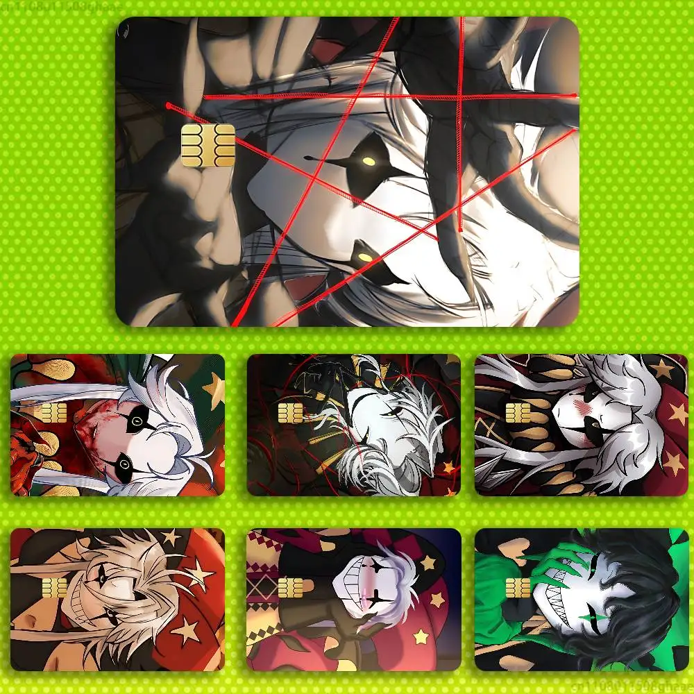 

Game The Freak Circus Card Sticker Diy Decorate Exquisite Bank Card Decals Patch Documents Birthday Gift