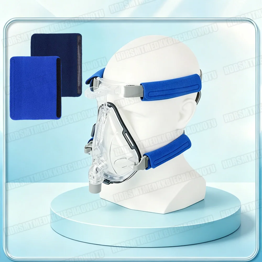 

CPAP Strap Covers for Full Face Masks Moisture Wicking, Pressure Reducing, Comfort Enhancing,Washable,Cotton Cover Cushion Strip