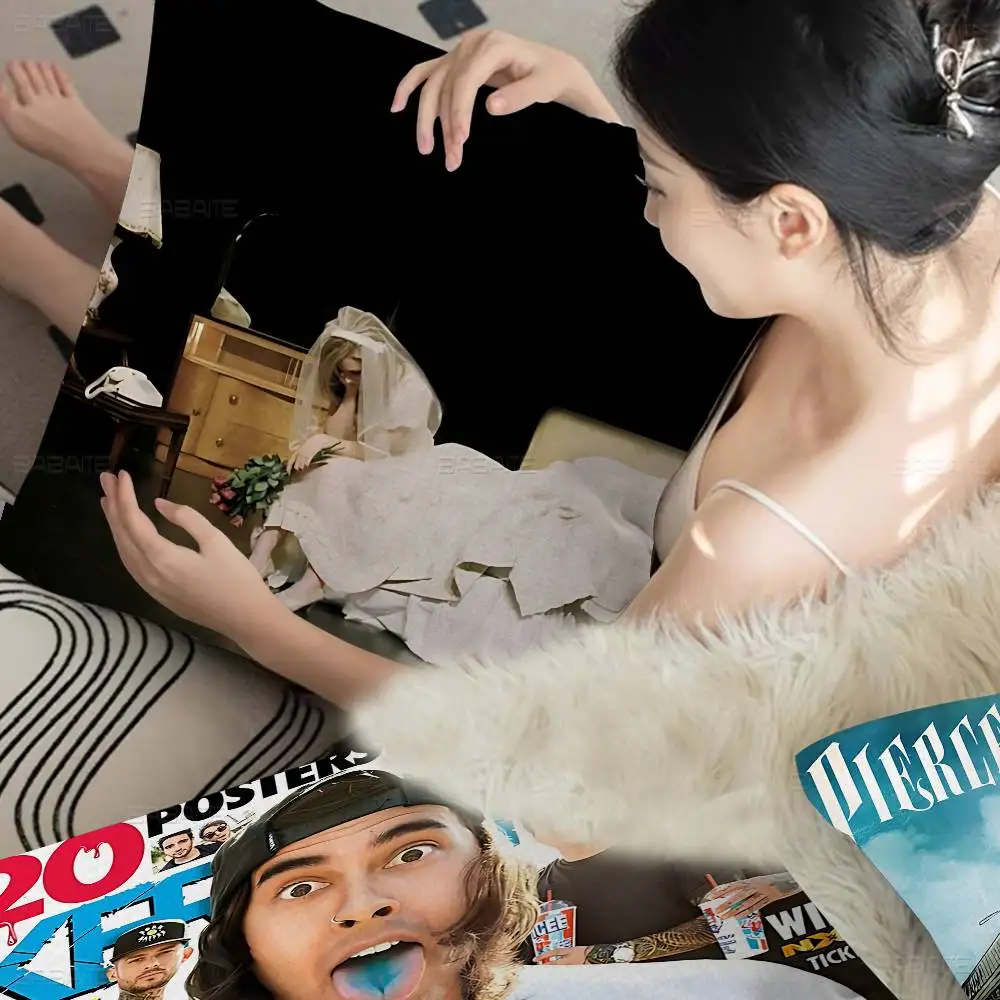 

P-Pierce The V-Veil Band Collide With The Sky Pillow Covers Cartoon Sofa Decorative Home Double-sided Printing Short