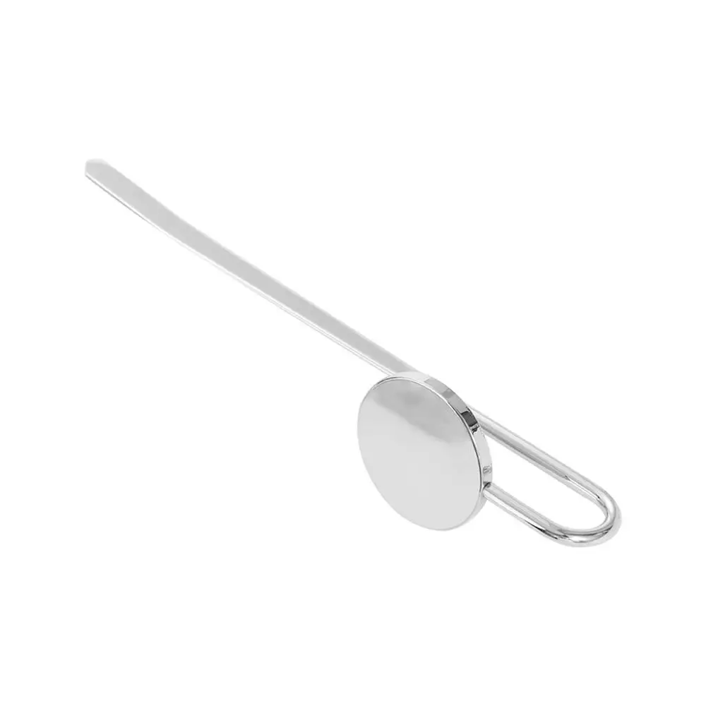 Creative Swan Neck Bookmark Reading Supplies Silver Round Metal Book Cilp Book Page Marker Help Reading Book Page Holder