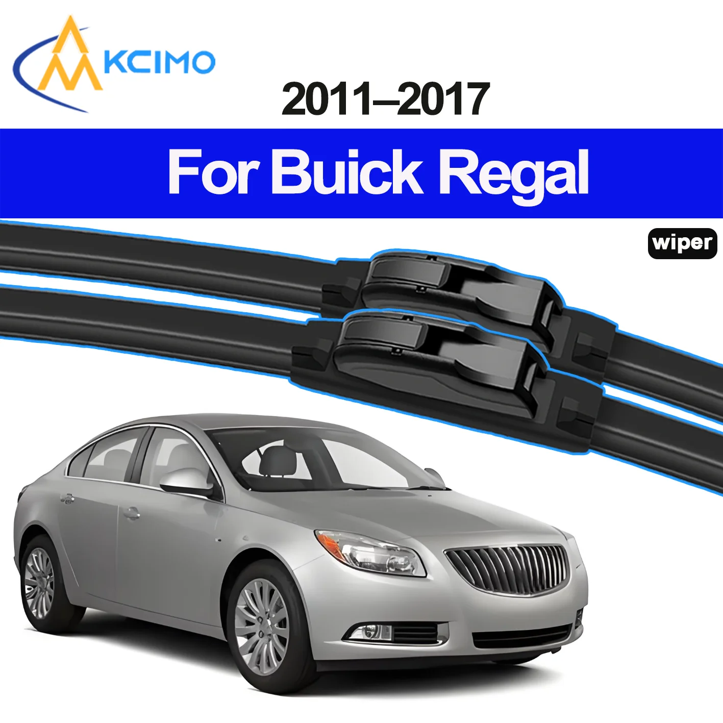 

2PCS New Front Windshield Wiper Blade for Buick Regal 2011-2017 Front Windshield Auto Wipers Blade Accessories 2017 2016 2015