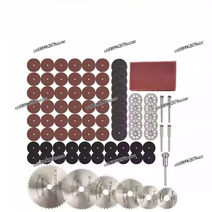 

88Pcs Diamond Cutting Discs Set - Sanding Wheels & Circular Saw Blades for Woodworking & Metal Rotary Tools