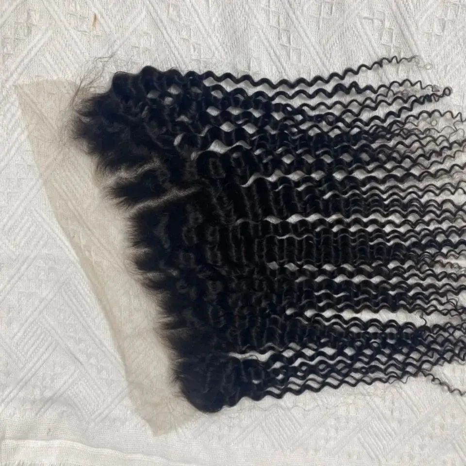 

Индийские кудрявые вьющиеся 13x6 HD вьющиеся кружева, полностью фронтальные натуральные человеческие волосы, только 6x6, застежка, натуральные предварительно выщипанные волосы Remy