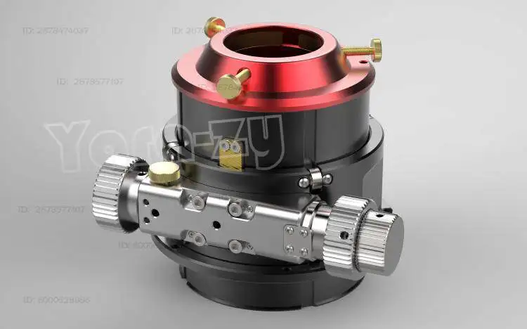 2026 3.5 Inch Dual-Speed Crayford Focuser, Heavy Duty Focus Mount for Astronomical Telescopes & Deep Sky Photography