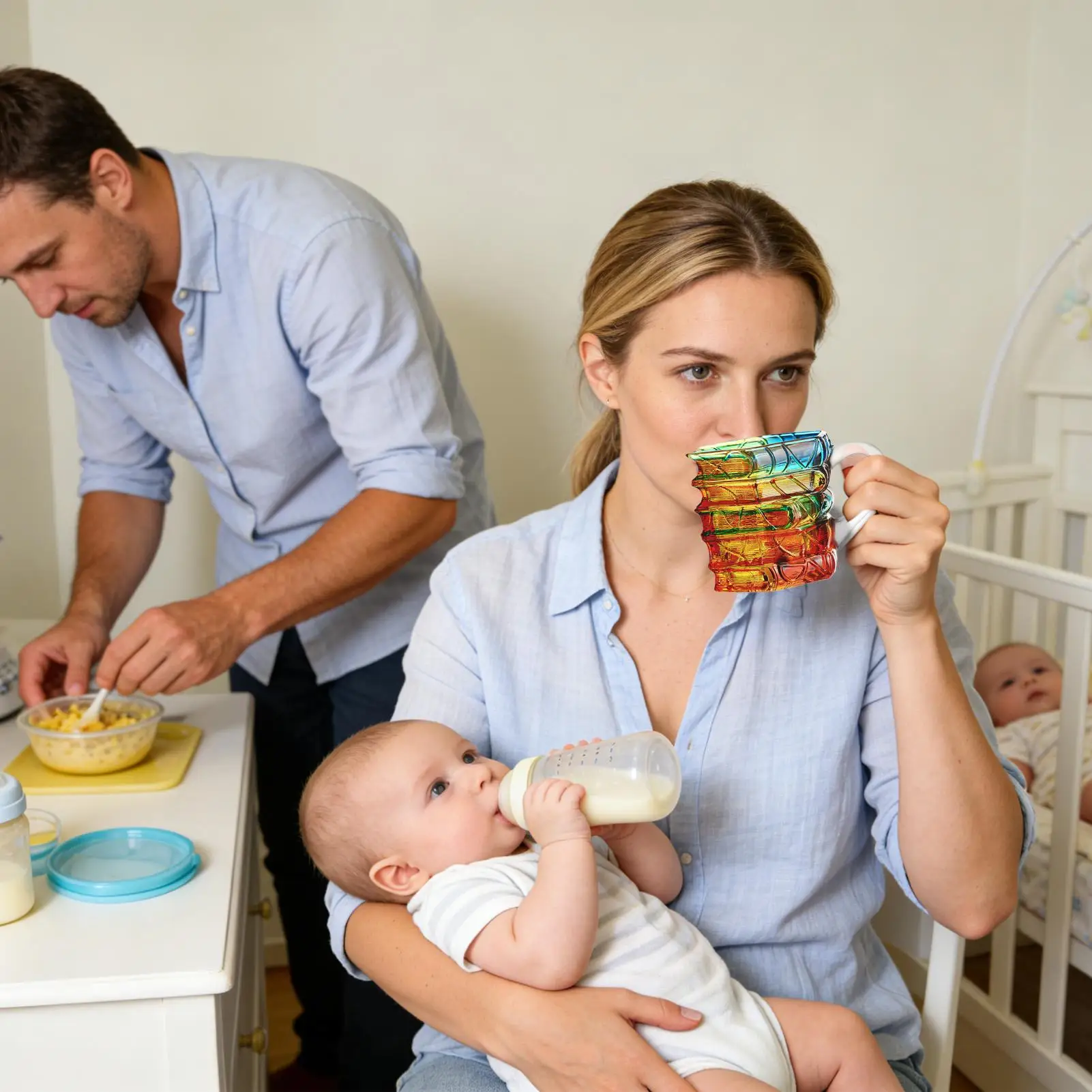 

Кофейная кружка с 3D витражами, новинка, посуда для напитков, декоративные кружки для любителей книг для женщин, мужчин, дома, кухни, офиса, бара