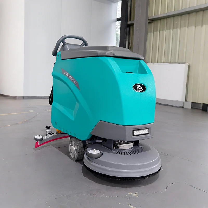 

Best Electric Floor Sweeper Cleaning Machine Low Noise Wet/Dry Scrubber For Tiles For Shopping Mall Floors Battery-Operated Hand