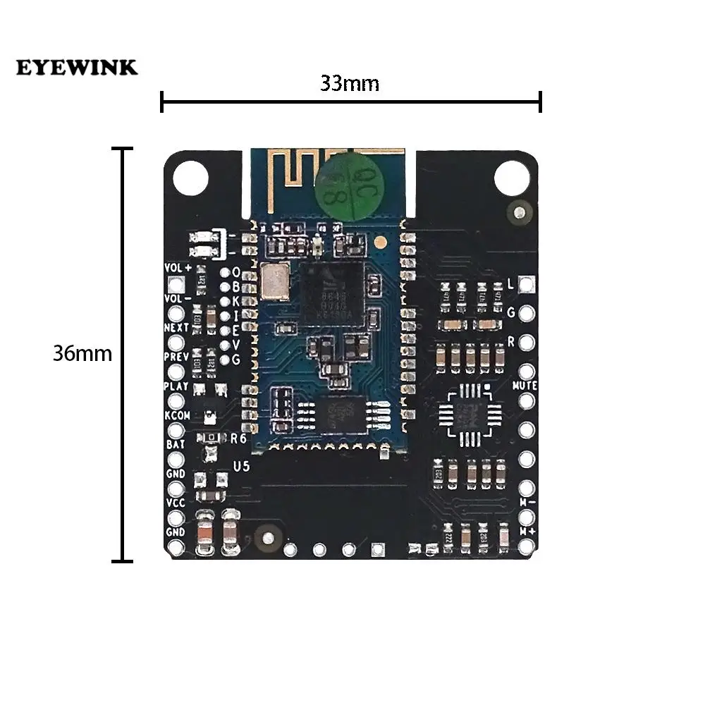 CSR8645 APT-X lossless music hifi Bluetooth 4.0 receiver board audio on-board Bluetooth receiver module