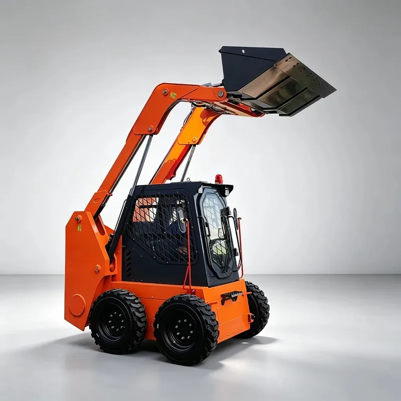 Mining Wheel Loader Equipped With Ore Bucket Raw Mineral Loading Machine For Yard Construction Mining Site Operation